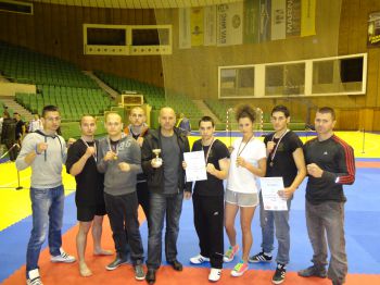    Шампионски титли за Стопанска академия и от Националното студентско първенство по Кик Бокс