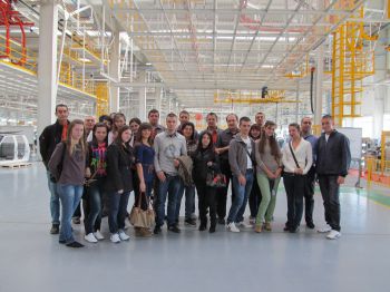 Русенски студенти по Индустриален мениджмънт  бяха на посещение   в „Литекс Моторс – Греат Уол“ – Ловеч
