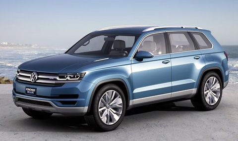 Нов седемместен всъдеход на VW с вречатляващите почти 5 м