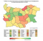 Най-много средства до началото на 2014 г. са усвоили общините в област Бургас – 285,7 млн. лв., а най-малко - тези в област Кюстендил - 23,2 млн. лв.