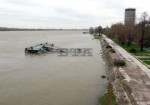   Към обяд при Русе нивото на р. Дунав  е 749 см спрямо условната кота 