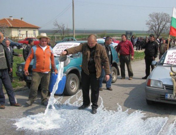 Хазната отпуска помощ за млекарите 