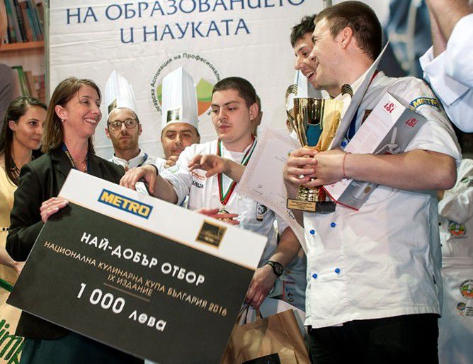 Екипът на ресторант „Опиум“, Русе, спечели приза „Кулинарен отбор на България за 2016“