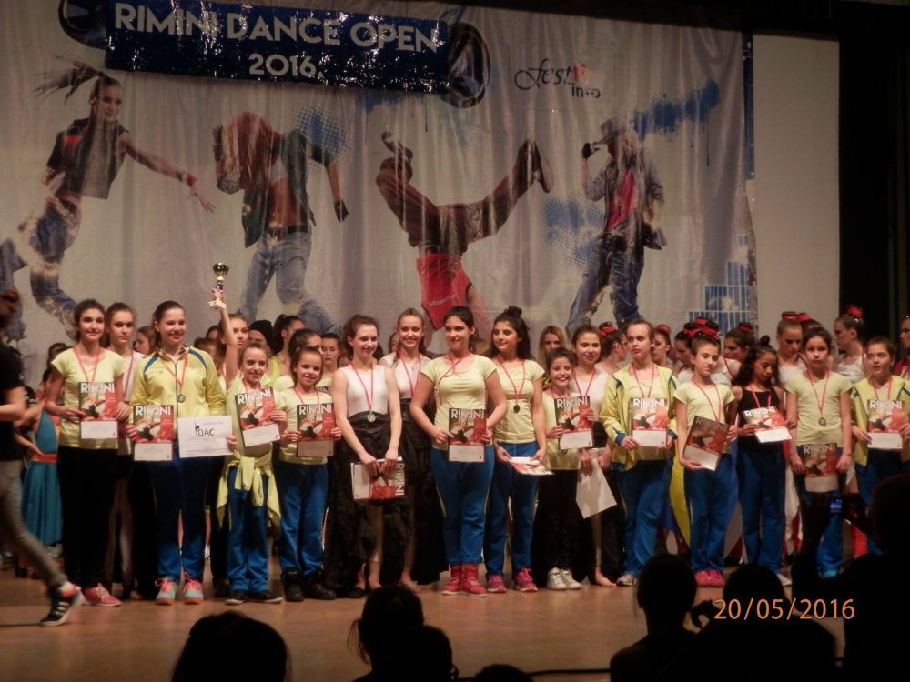 FREEDOM Dance Studio успешно се представи на  RIMINI International Dance Open