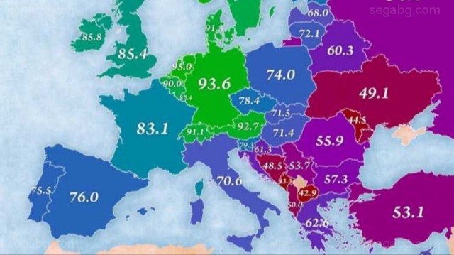 В България се живее по-добре от повечето балкански страни