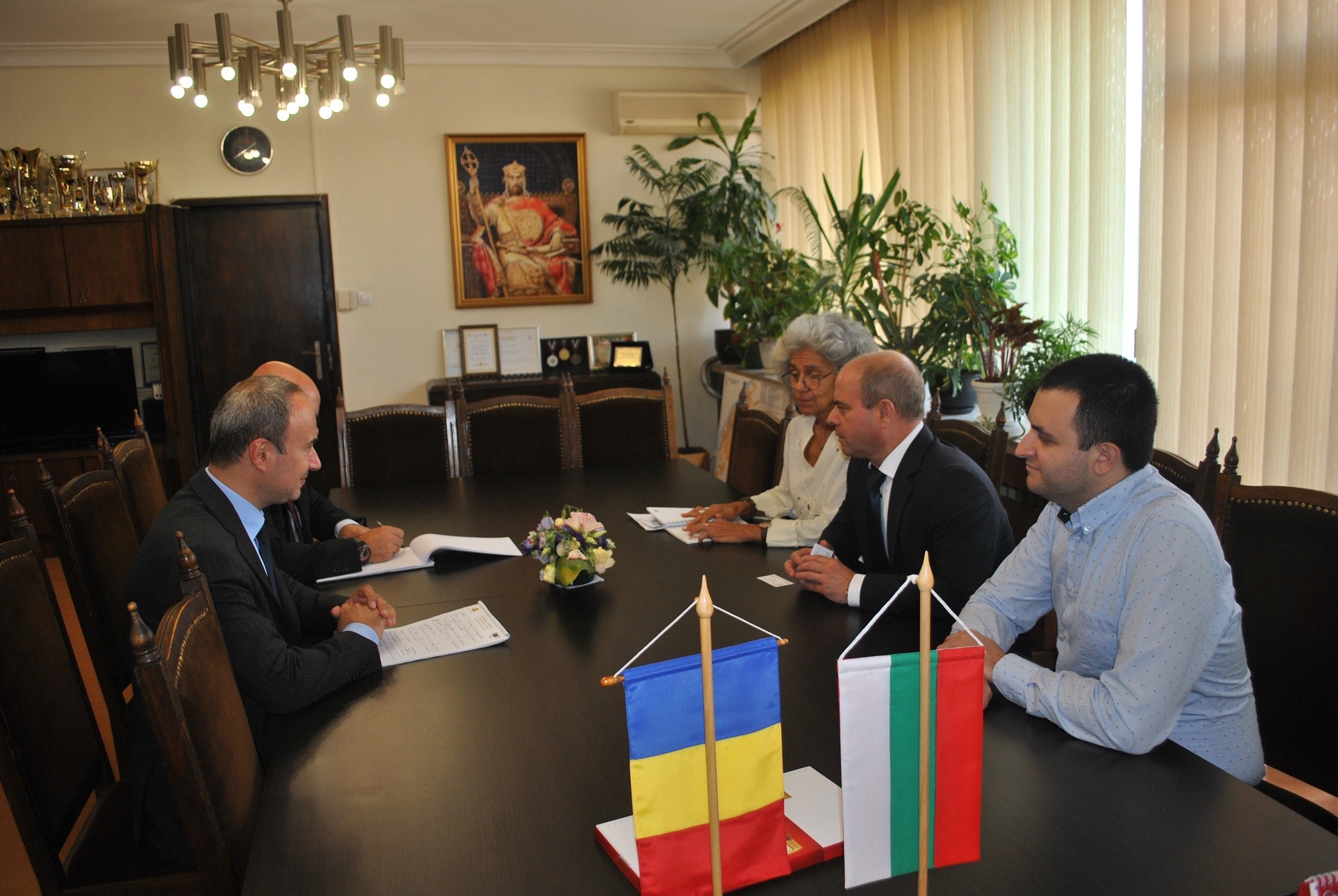 Посланикът на Румъния в България посети Русе 