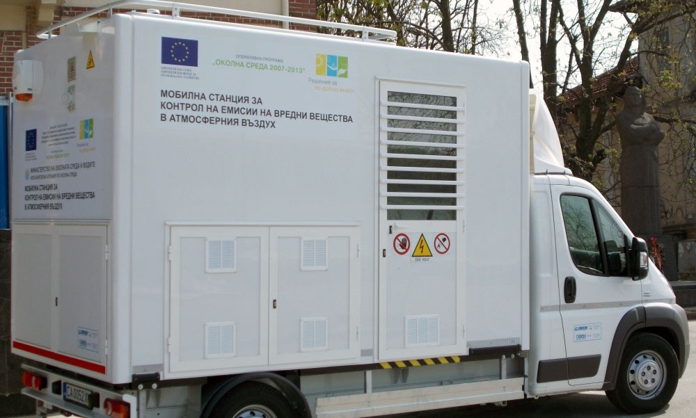 Мобилна автоматична станция ще измерва качеството на атмосферния въздух в Русе