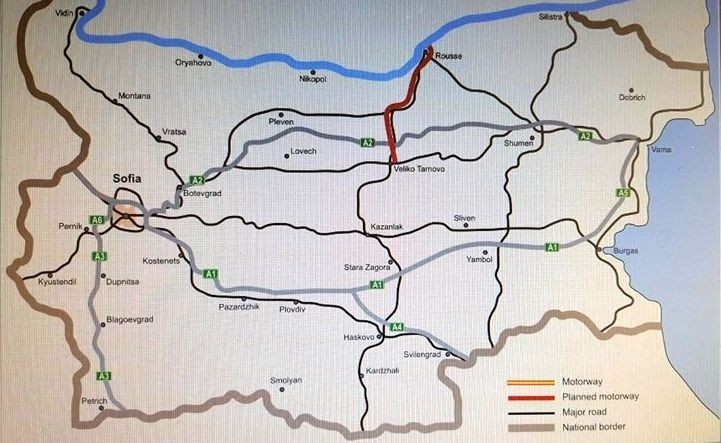 600 млн. евро магистралата Русе – Велико Търново