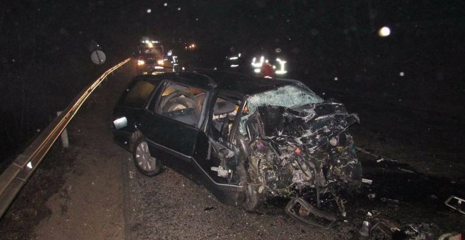 При поредна тежка катастрофа на пътя убиец Русе – Бяла загина водач на лек автомобил