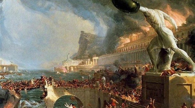 Краят на Римската империя като предупреждение за Европа