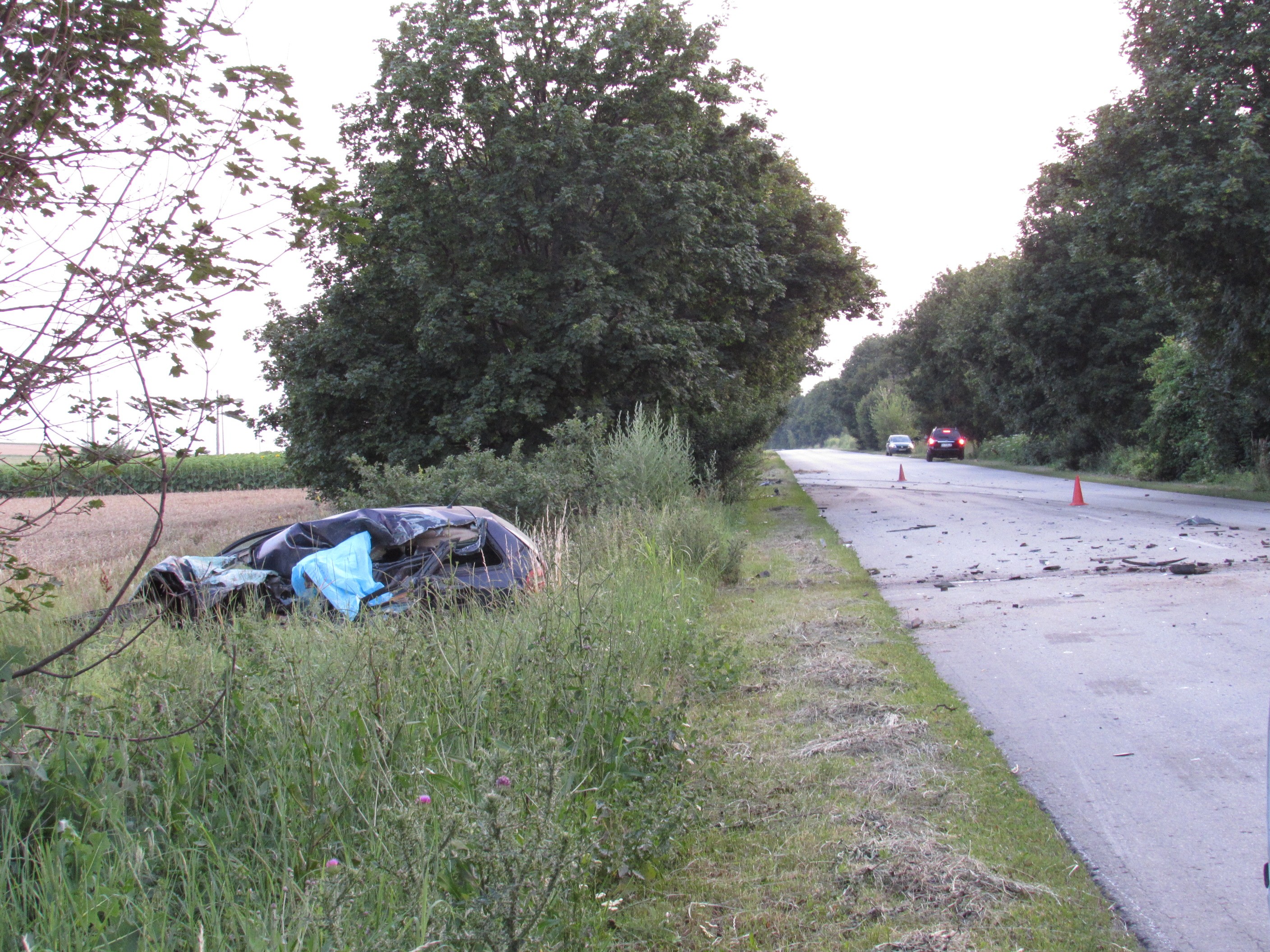 Тежка катастрофа между камион и лека кола взе жертва на пътя Русе-Силистра 