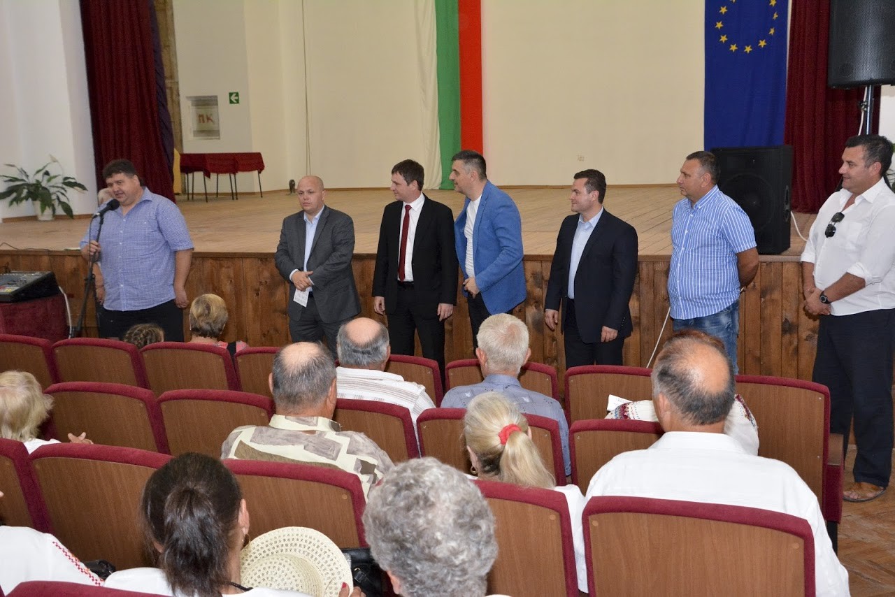 Заключителна предизборна среща на Ивайло Христов – кандидатът на БСП за кмет на село Тръстеник