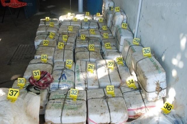 Седем тона кокаин, обявен за унищожен е изчезнал