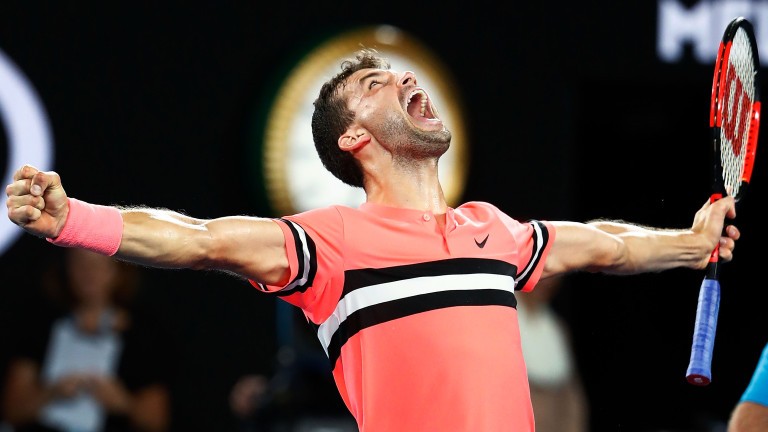 Григор Димитров победи Ник Кириос и е на 1/4-финал на Australian Open 2018