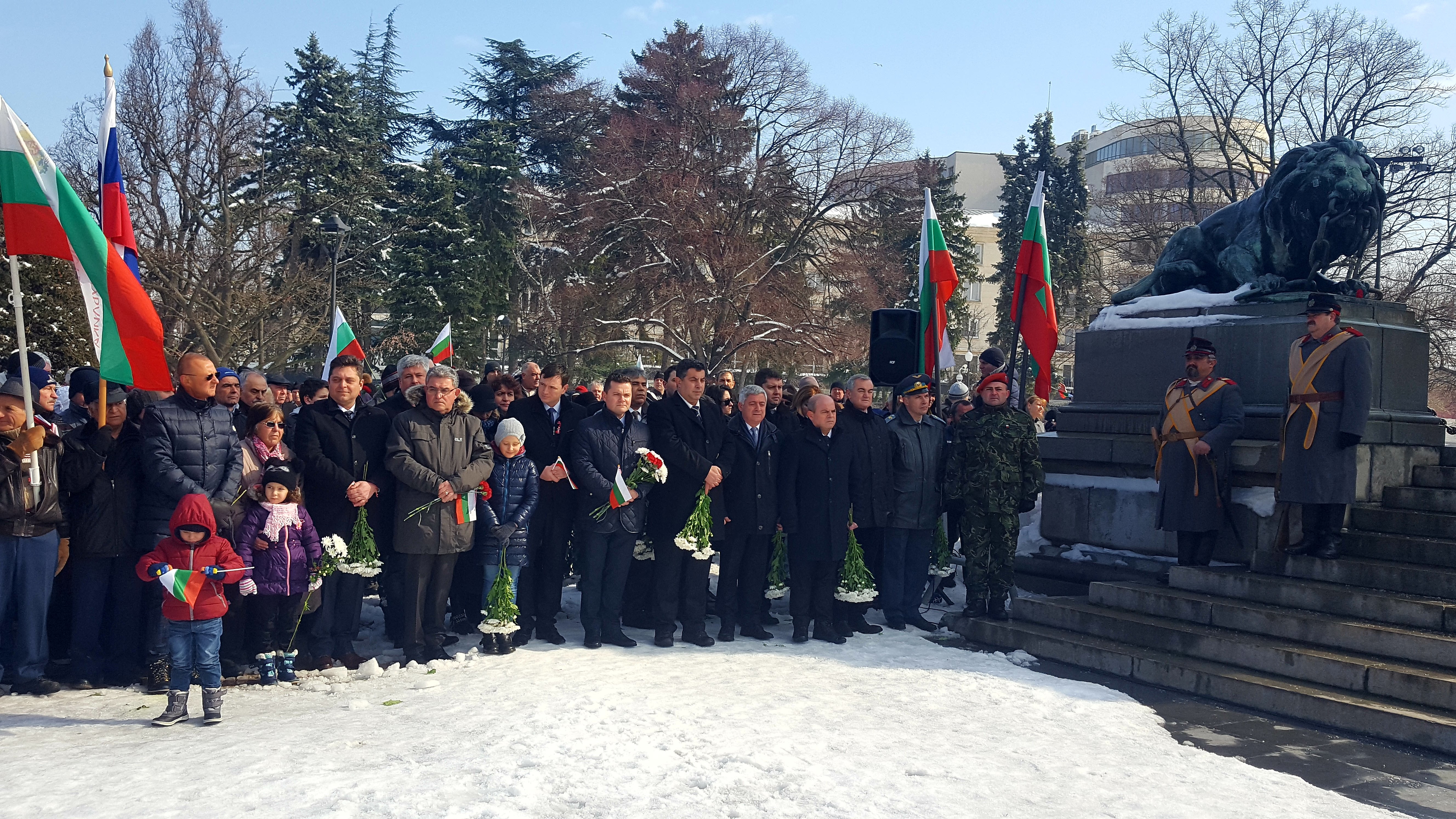 Русе чества 140 години от Освобождението на България