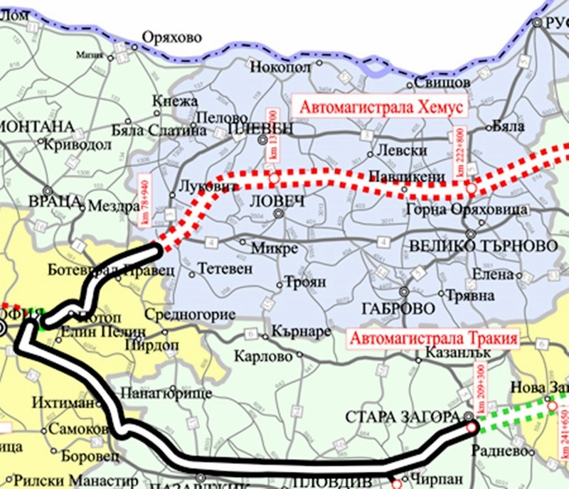 Кампания на ПП `Движение Да България`  за построяването на автомагистрала Хемус (А2) в цялата ѝ дължина