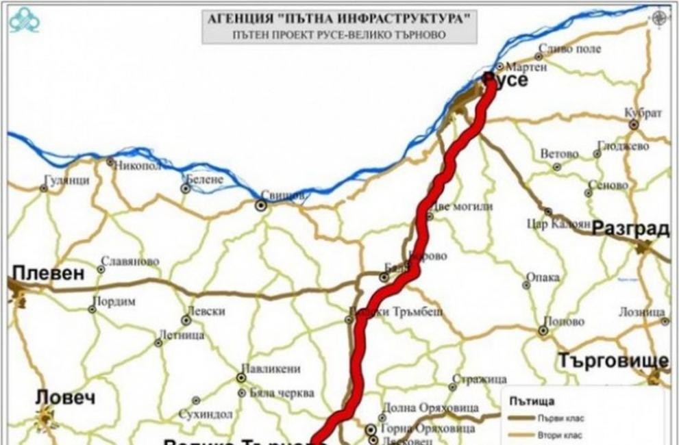Нанков: Магистралата Русе- В. Търново- готова 2023 г.