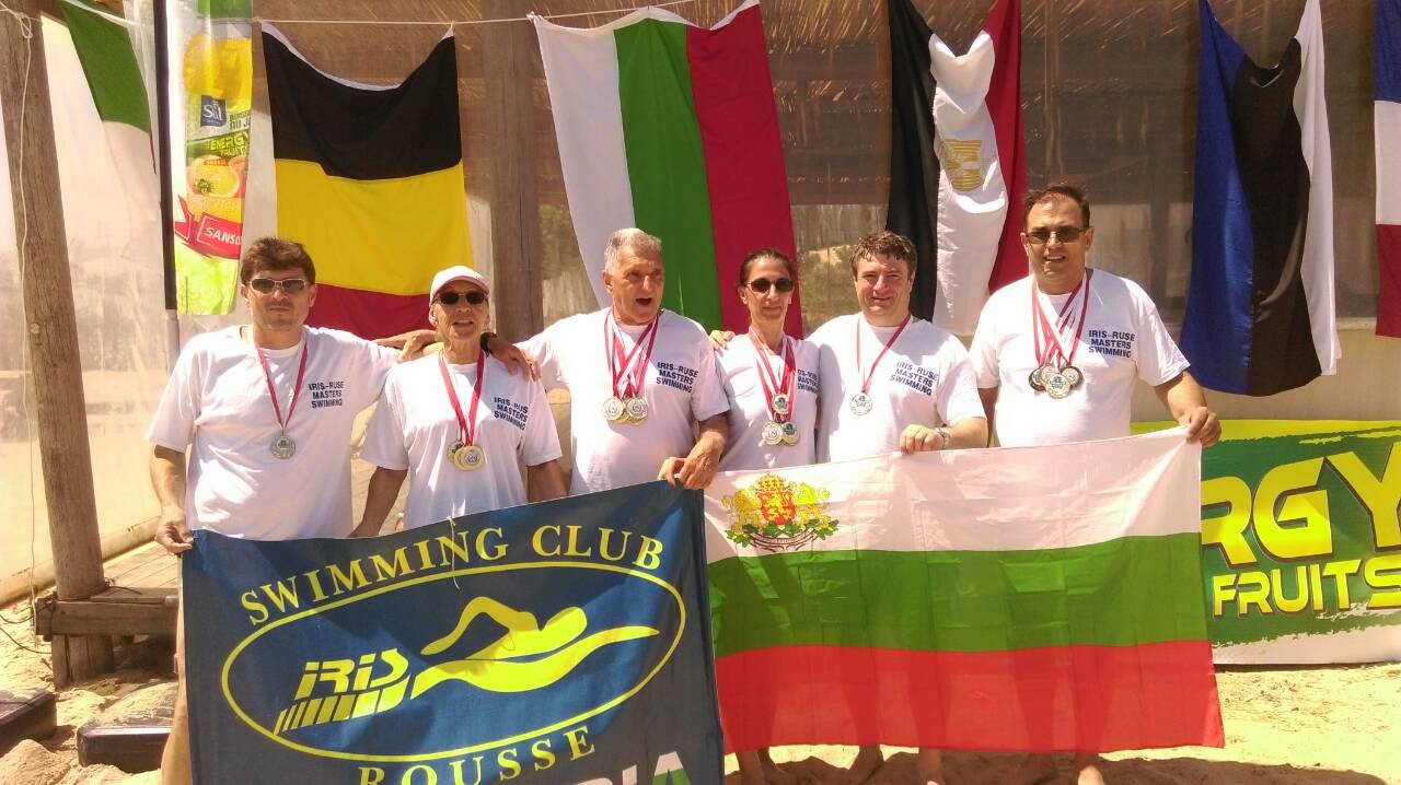 Плувците ветерани  на  ИРИС-Русе с много медали и от Tunisian Open Masters 2018