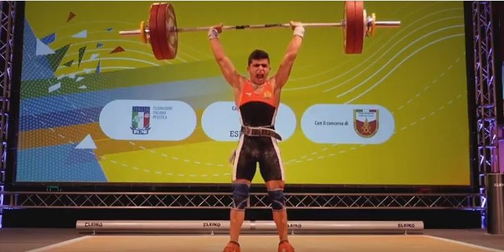 Ангел Русев европейски шампион по вдигане на тежести при кадетите