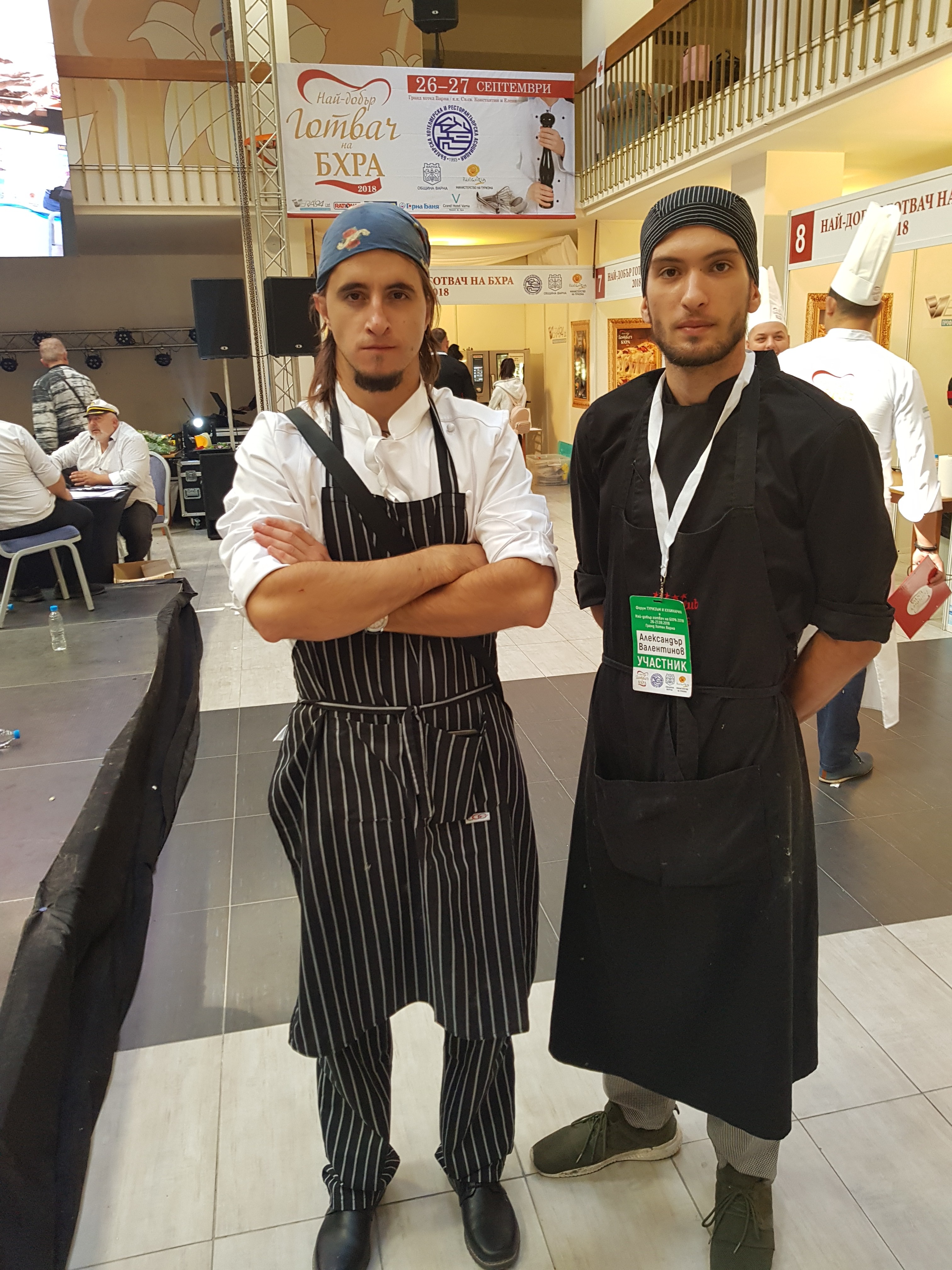 Двамата русенски готвачи на финала в Топ 10 на националния конкурс на БХРА