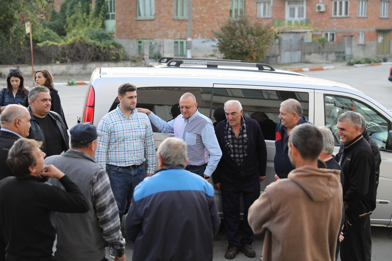 Евродепутатът Андрей Новаков посети общините Ценово, Борово и Иваново