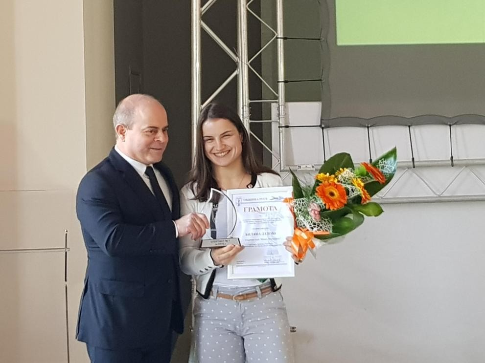  Спортист на годината на Русе за 2018 г. е  Биляна Дудова 