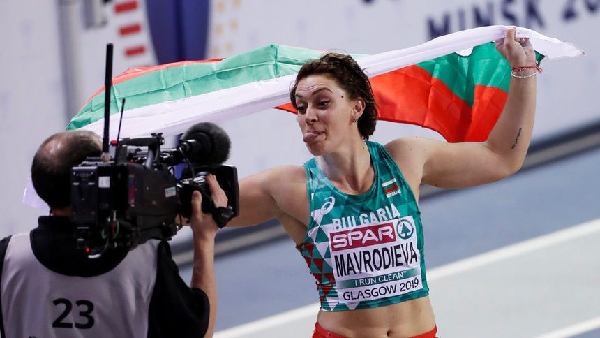 Радослава Мавродиева стана европейска шампионка в тласкането на гюле
