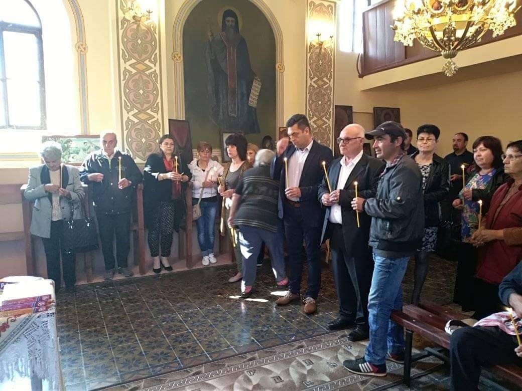  Народният представител Андриан Райков присъства на освещаване обновения храм в село Кривня