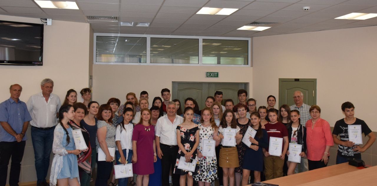Завърши обучението на  ученици и педагози от Тараклийски регион, Молдова в РУ