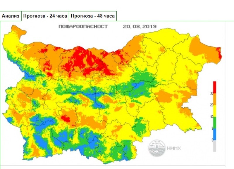 Жегата се връща, продължава и през следващите дни