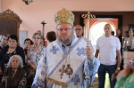 С тържествен водосвет, отслужен от митрополит Наум, църковният храм отбеляза своята 70-годишнина
