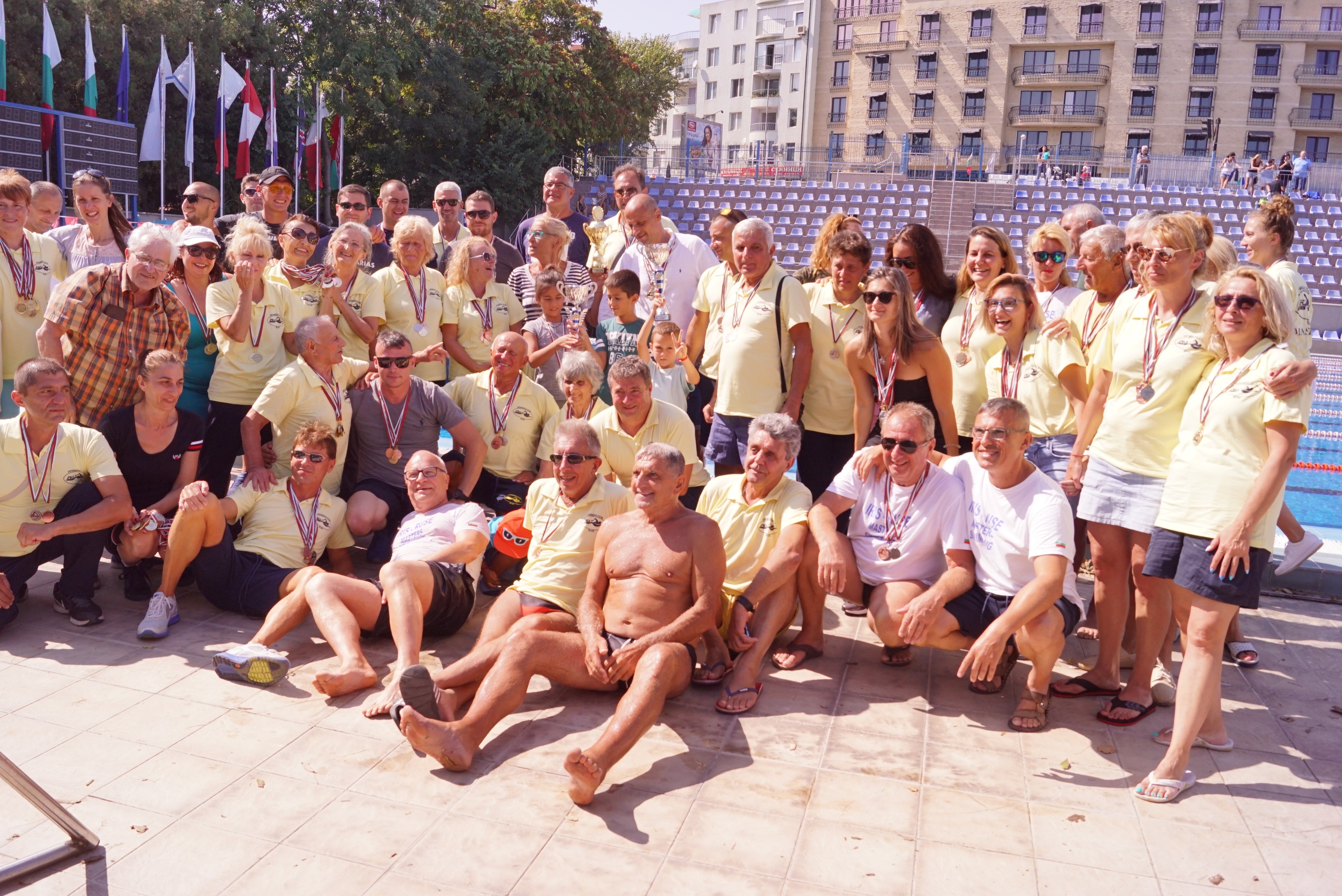 Плувците на „Ирис Русе Ветерани“ са комплексен  шампион на България  за пета поредна година