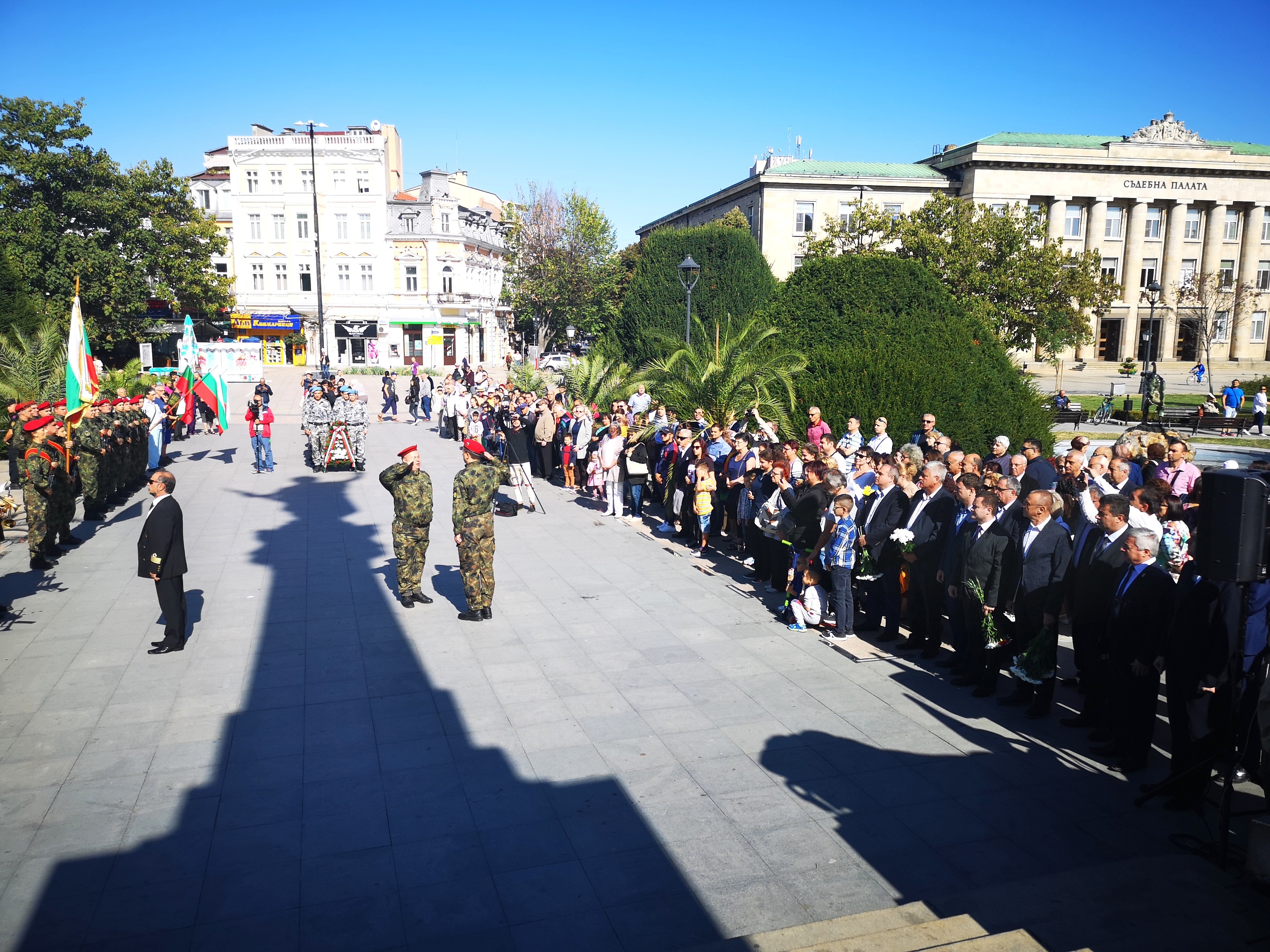 С тържествената церемония Русе отбеляза 111 -та годишнина от обявяването на Независимостта на България