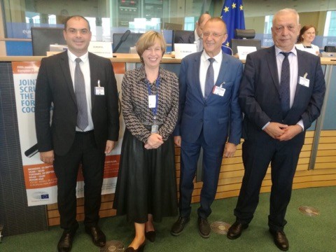 Пламен Нунев на среща с Европол в Брюксел