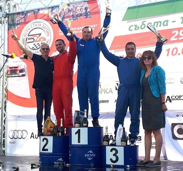 Искрен Веселинов отново с победа на писта Стара Загора