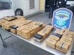 Наркотичното вещество е разпределено в 184 пакета, укрити в специален тайник на лекотоварен камион