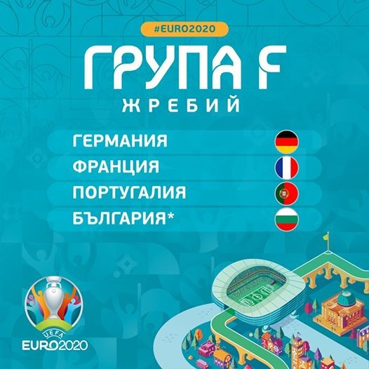 Германия и Франция се събраха в групата на Евро 2020, в която може да е и България