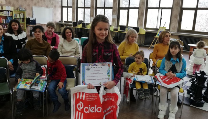 Далина Пенчева е най-четящото дете в Русе 