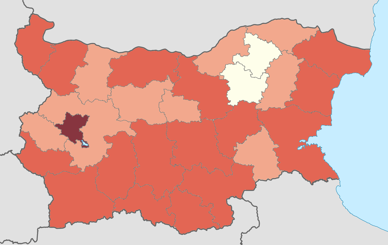 Област Русе с най-малко заразени на брой жители в страната