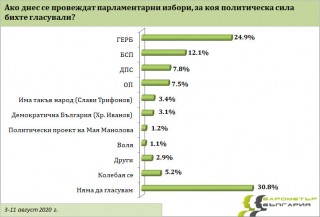 Повече от половината българи не подкрепят протестите