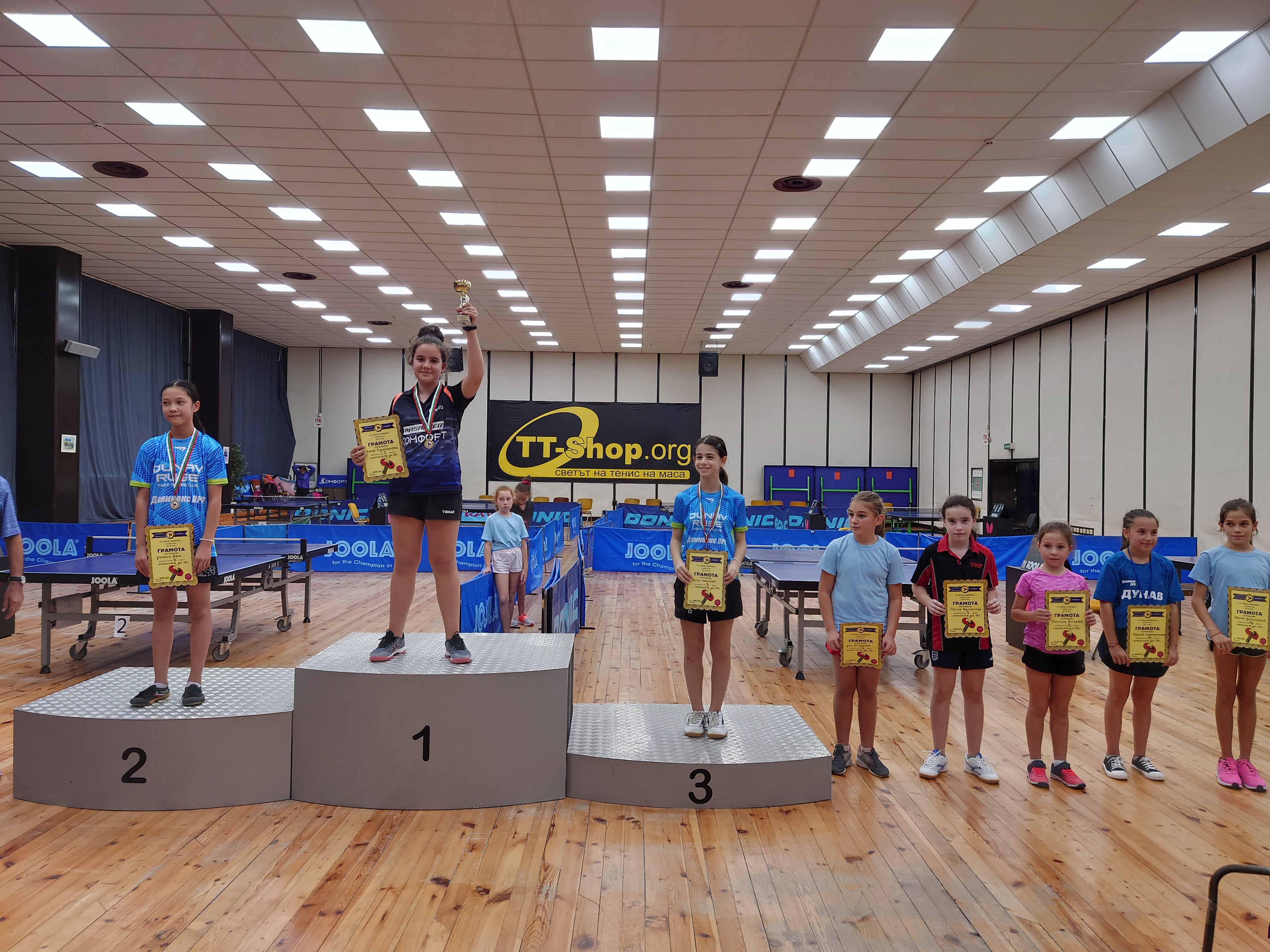 Нови успехи за 12 годишните тенисисти на  СКТМ “Дунав” Русе и УСШ Русе
