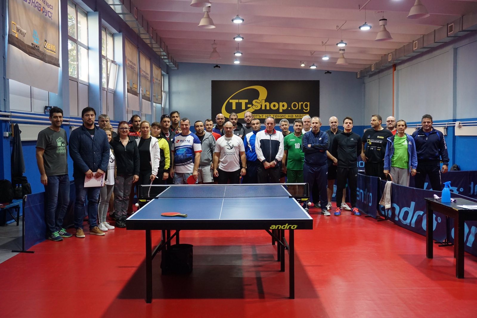 Над 30 състезатели участваха в турнир по тенис на маса в неделя