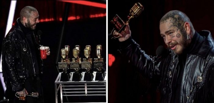  Post Malone с цели 16 номинации, спечели 9 статуетки на церемонията на музикалните награди на Billboard
