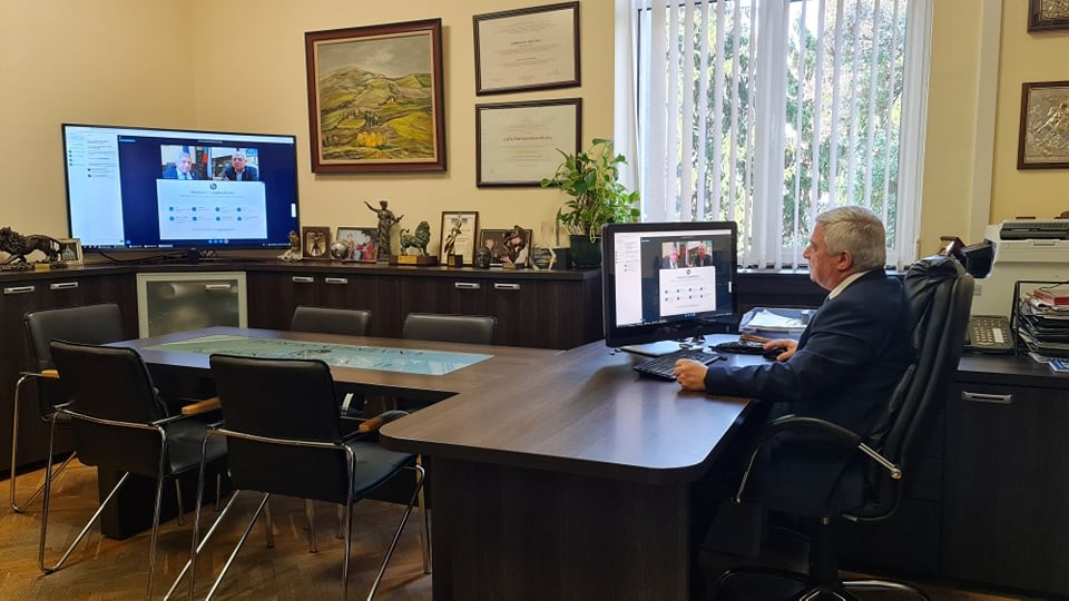 
Посланикът на ОАЕ в България и Ректорът на Русенския университет проведоха работна среща