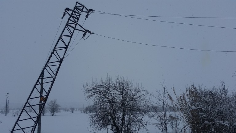 Три населени места без ток в Русенско