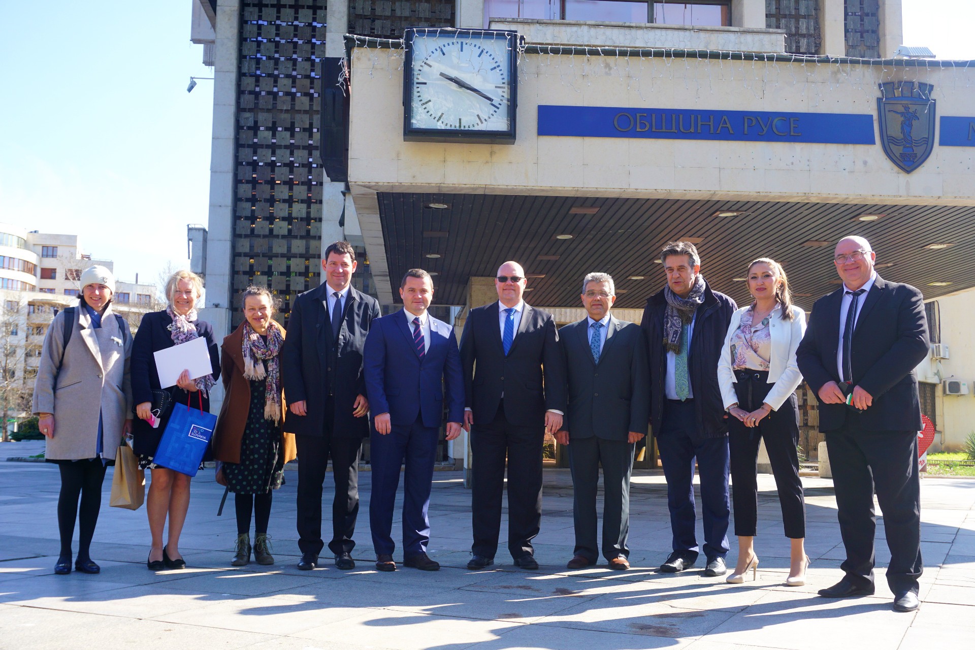 Ръководството на Община Русе се срещна с посланиците на Словакия, Словения и Кипър