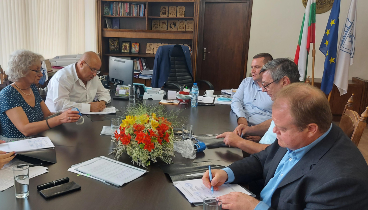 6 юли 2021 г.  Кметовете на Русе, Сливо поле, Ветово и Тутракан сключиха партньорско споразумение за участие в екопроект