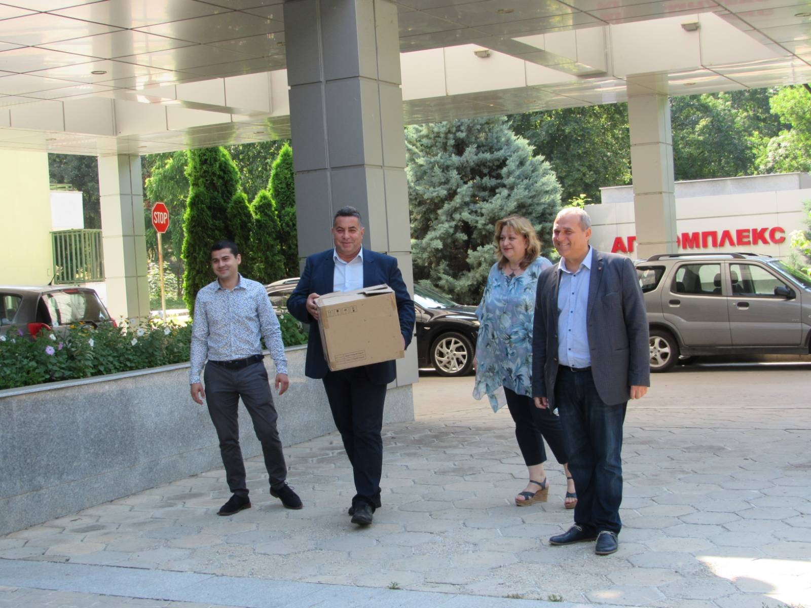 Българските патриоти закриха кампанията си с дарение за АГ при УМБАЛ „Канев