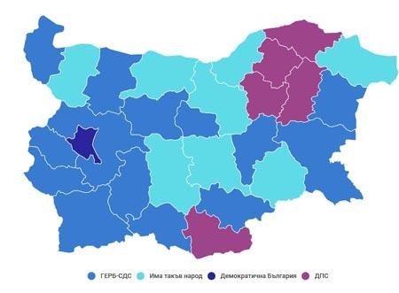 Как се прекрои политическата карта на България 