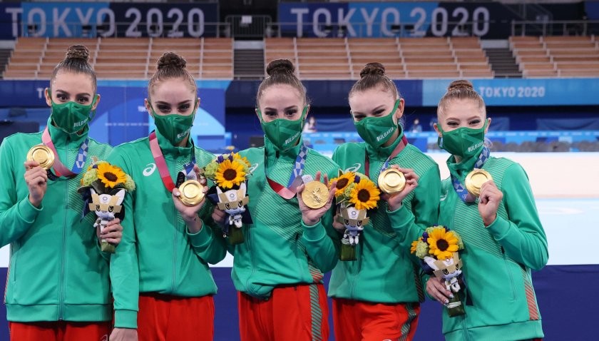 Българските гимнастички донесоха третия златен медал за България в Токио 2020